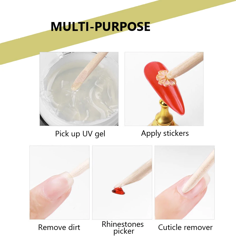 100 Adet Tırnak Sanatı Tasarım - Nail Art Orange incelemesi ve fiyatı