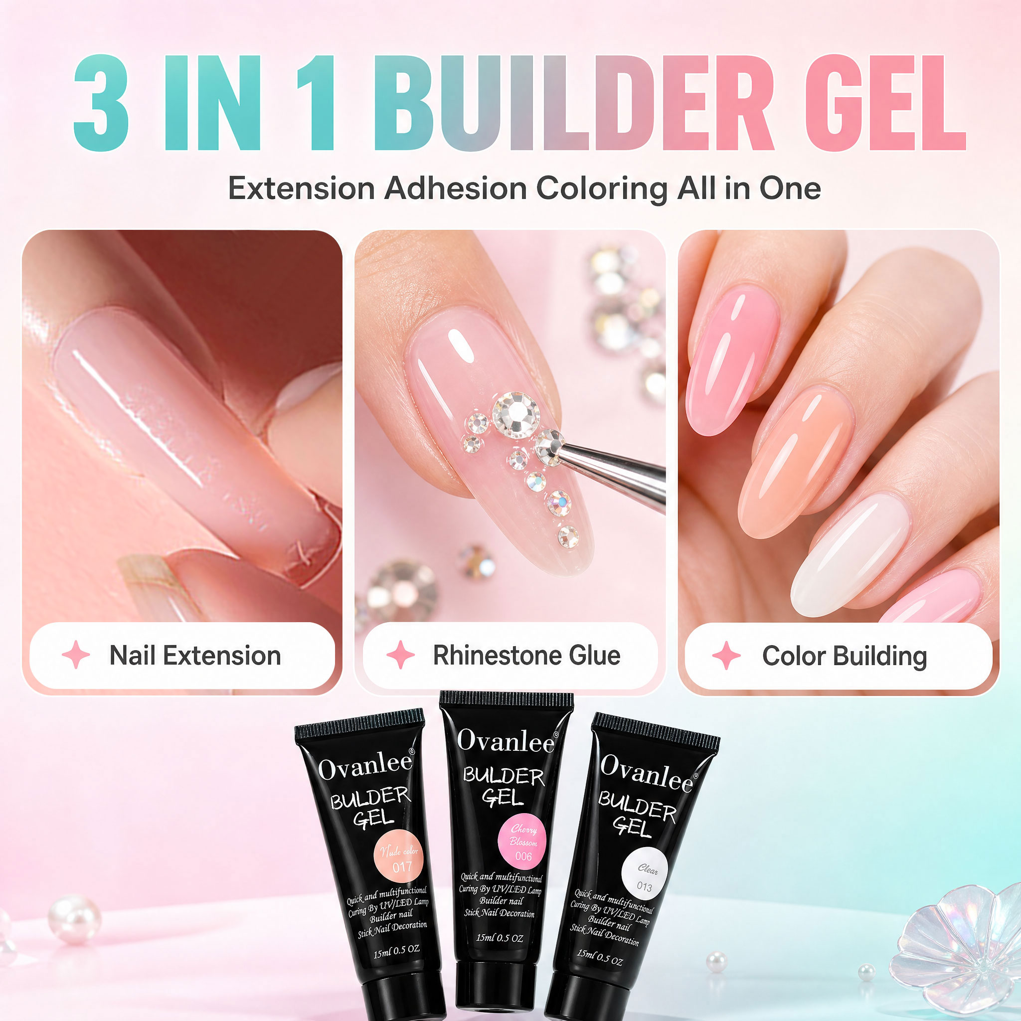 Ovanlee 12 Renkli 3'ü 1 Arada  - Nail Art Ombre incelemesi ve fiyatı