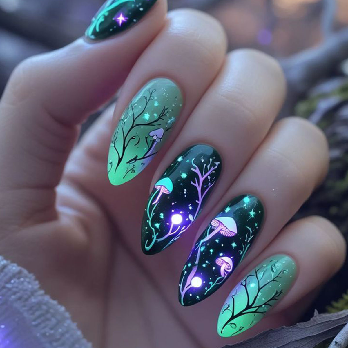 Badem Şeklinde Takma Tırnaklar - Nail Art Press On incelemesi ve fiyatı
