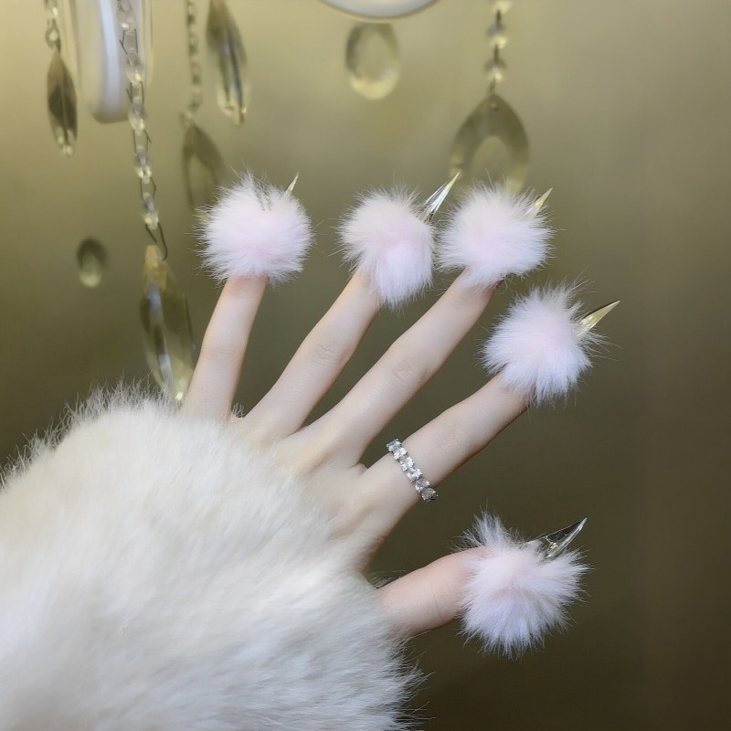 El Yapımı Uzun Kedi Pençesi Şe - Nail Art Press On incelemesi ve fiyatı