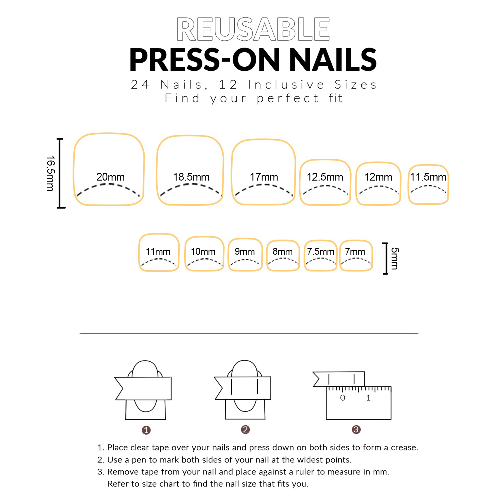 Sevimli Takma Ayak Tırnakları  - Nail Art Press On incelemesi ve fiyatı